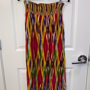 Anthropology Maxi Skirt